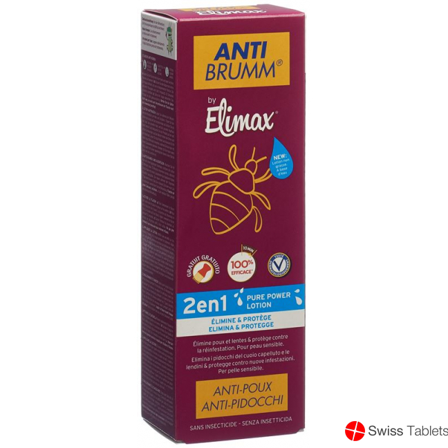 Anti Brumm By Elimax Louse Stopp 2in1 Pure Power Lotion 100ml buy online