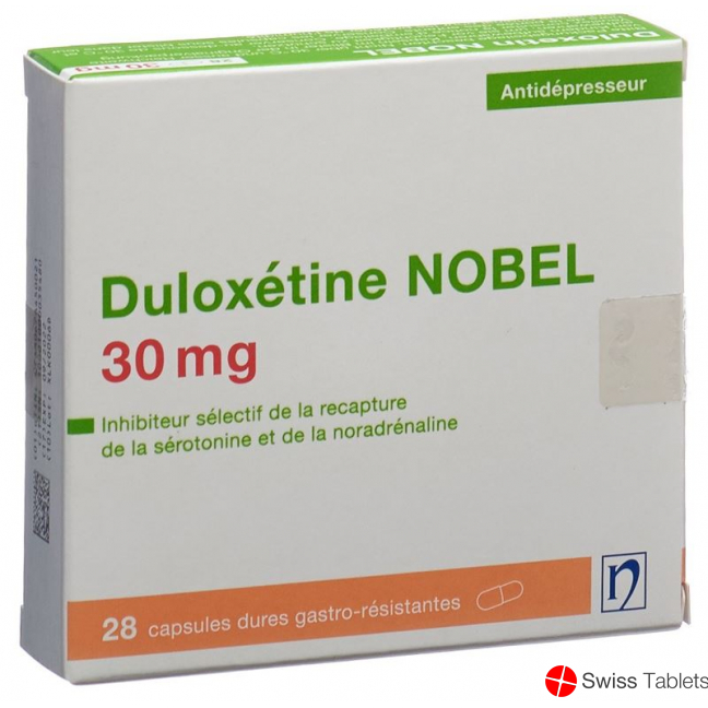 Duloxetin Nobel Kapseln 30mg 28 Stück buy online