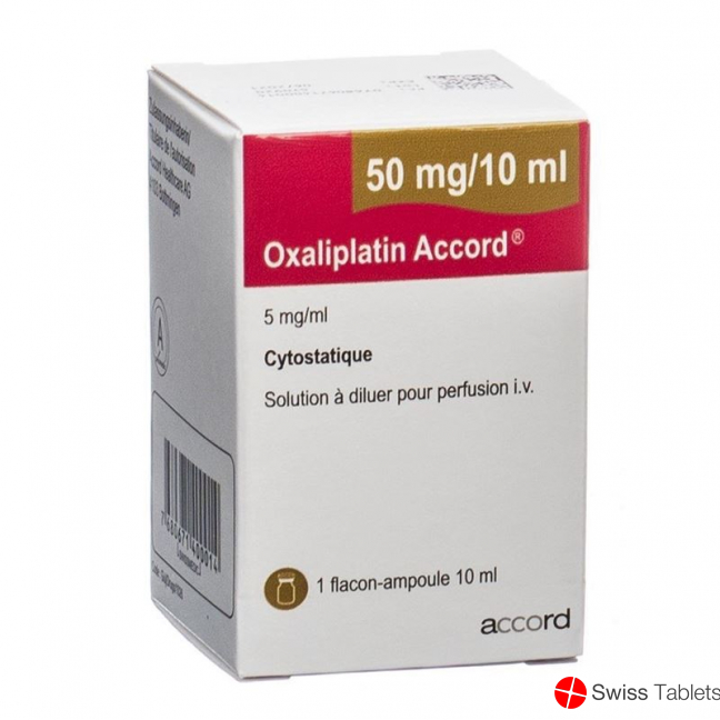 Oxaliplatin Accord Infusionskonzentrat 50mg/10ml Durchstechflasche buy online
