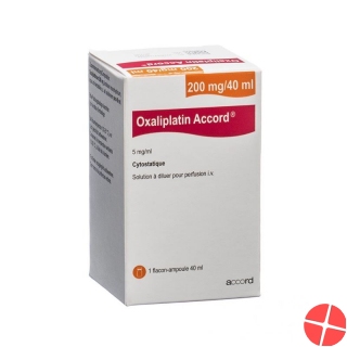 Oxaliplatin Accord Infusionskonzentrat 200mg/40ml Durchstechflasche