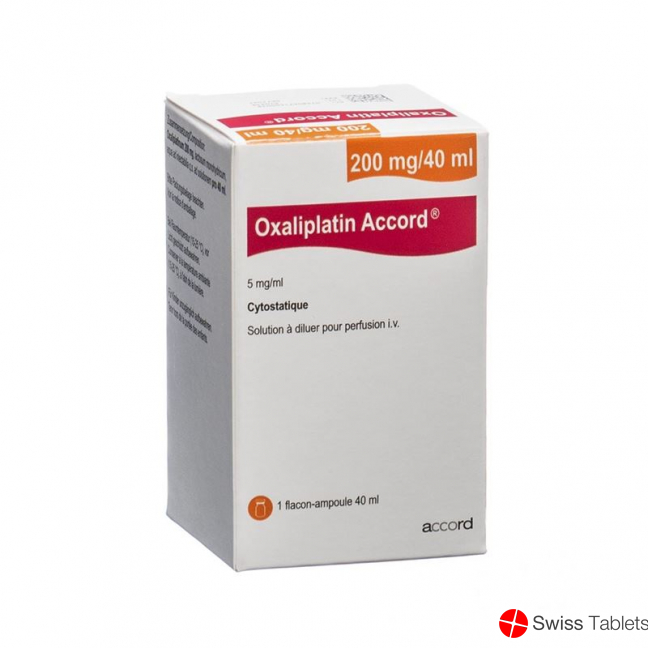 Oxaliplatin Accord Infusionskonzentrat 200mg/40ml Durchstechflasche buy online