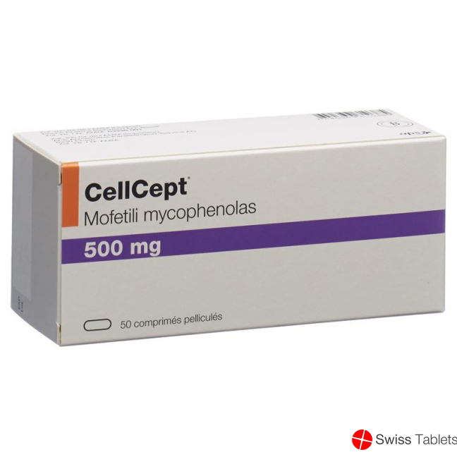 Cellcept (pi) Filmtabletten 500mg 50 Stück buy online