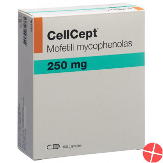 Cellcept (pi) Kapseln 250mg 100 Stück