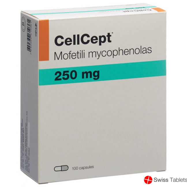Cellcept (pi) Kapseln 250mg 100 Stück buy online