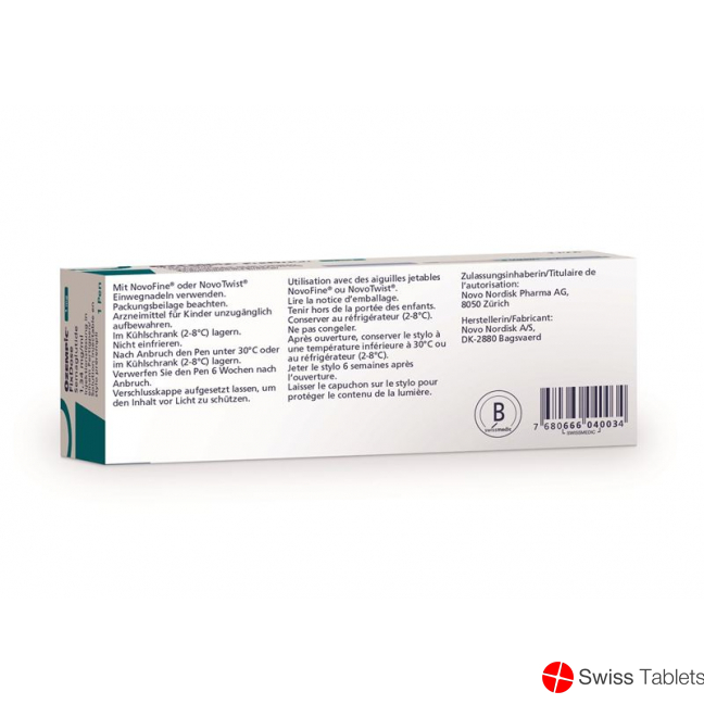 Ozempic FixDose Inj Lös 4 mg / 3 ml (1 mg / dose) Fertpen 3 ml