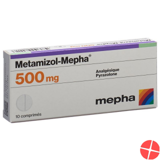 Metamizol Mepha Tabletten 500mg 10 Stück