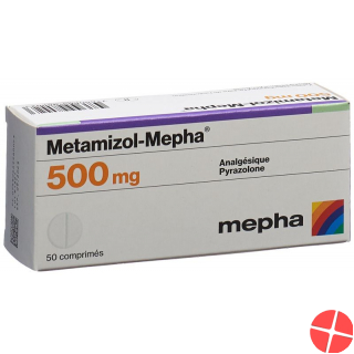 Metamizol Mepha Tabletten 500mg 50 Stück
