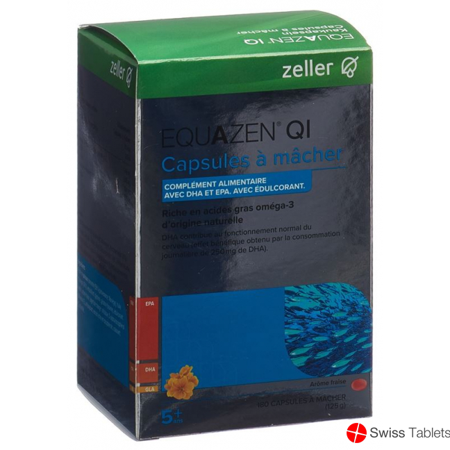 Equazen IQ Strawberry Flavor 180 chewing capsules