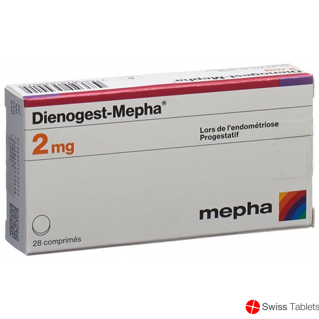 Dienogest Mepha Tabletten 2mg 28 Stück buy online