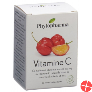 Phytopharma Vitamin C Lutschtabletten Dose 60 Stück