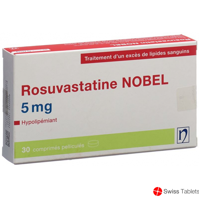 Rosuvastatin Nobel Filmtabletten 5mg 30 Stück buy online