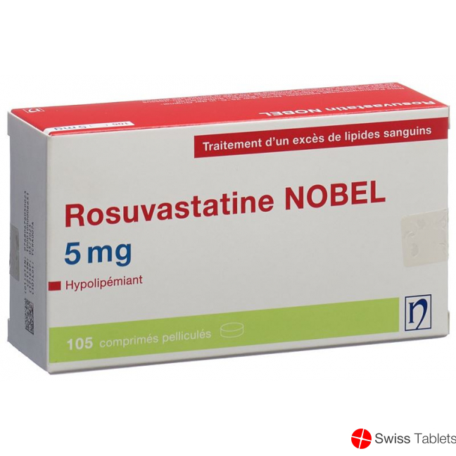 Rosuvastatin Nobel Filmtabletten 5mg 105 Stück buy online