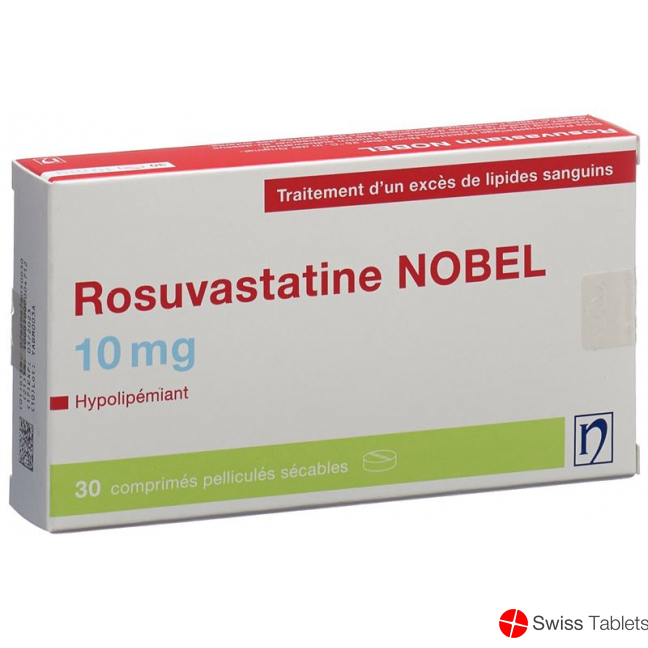 Rosuvastatin Nobel Filmtabletten 10mg 30 Stück buy online