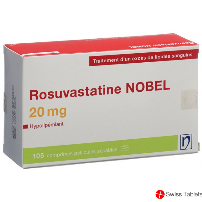 Rosuvastatin Nobel Filmtabletten 20mg 105 Stück buy online