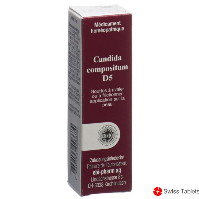 Sanum Candida compositum drops D 5 Fl 10 ml