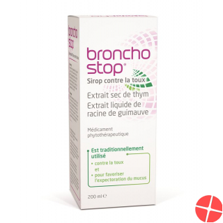 Bronchostop DUO cough syrup bottle 200 ml