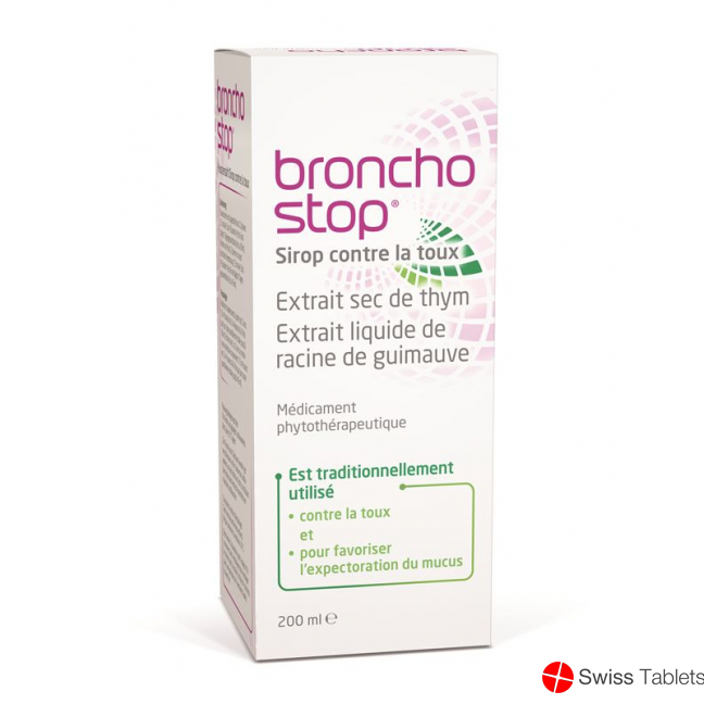 Bronchostop DUO cough syrup bottle 200 ml buy online
