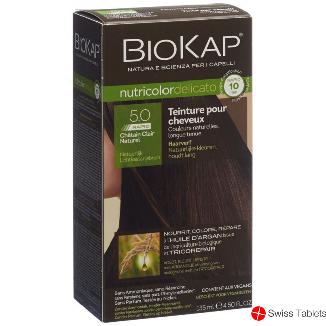 Biokap Nutricolor Delicato Rapid Nat Kast 135ml buy online