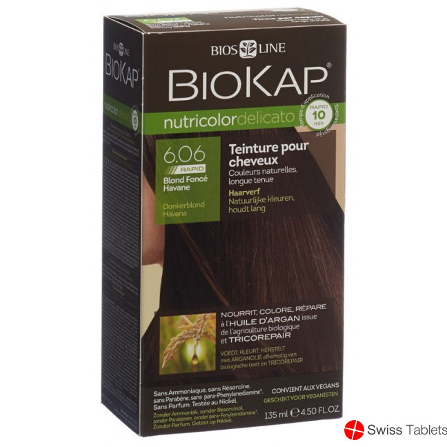 Biokap Nutricolor Delicato Rapid Dunk Aschb 135ml buy online