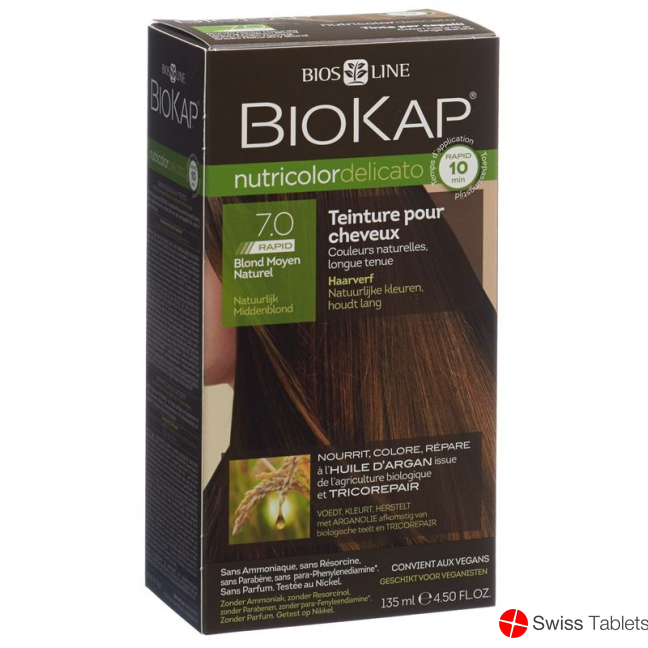 Biokap Nutricolor Delicato Rapid Na Mittelb 135ml buy online
