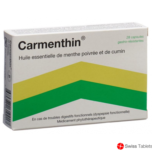 Carmenthin Kapseln Magensaftresistente 28 Stück buy online