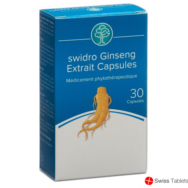 Swidro Ginseng Extrakt Kapseln 30 Stück buy online