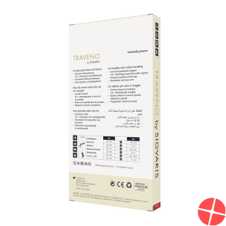 Sigvaris Traveno A-d Grösse 2 38-39 Black 1 Paar