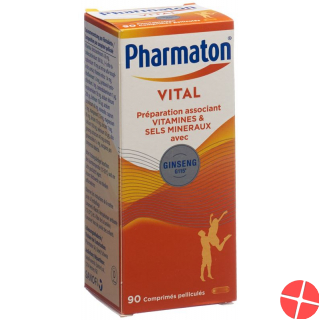Pharmaton Vital Filmtabletten Glasflasche 90 Stück