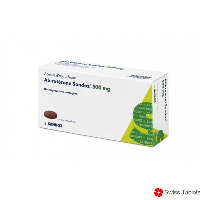 Abirateron Sandoz Filmtabletten 500mg 56 Stück buy online