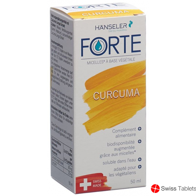 Hänseler Forte Curcuma Dropper Bottle 50ml buy online