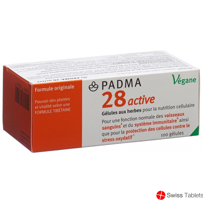 Padma 28 Active Capsules 100 pieces buy online