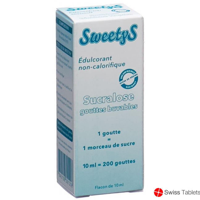 Goodness Sweetys Sucralose Suessstoff Tropfflasche 10 M buy online
