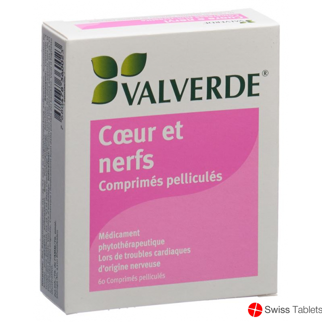 Valverde heart and nervous Filmtabl 60 pcs