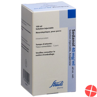 Sedanol Injektionslösung 40mg/ml Ad Us Vet Durchstechflasche 100 M