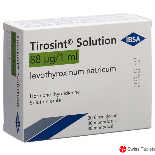 Tirosint Solution 88mcg 30 Ampullen 1ml buy online