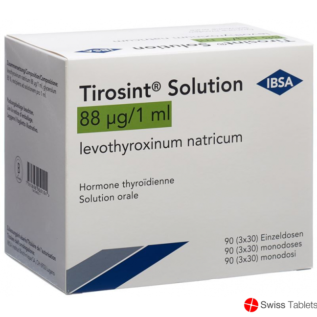 Tirosint Solution 88mcg 90 Ampullen 1ml buy online