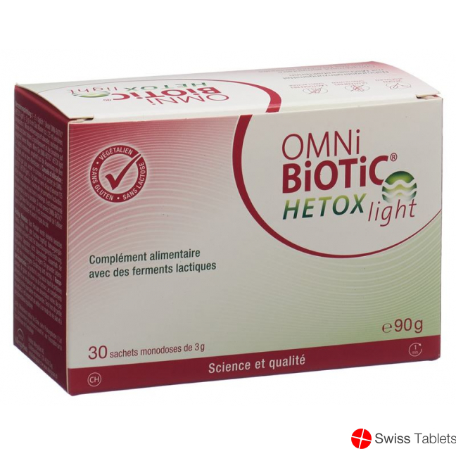 Omni-Biotic Hetox light powder 30x 3g buy online