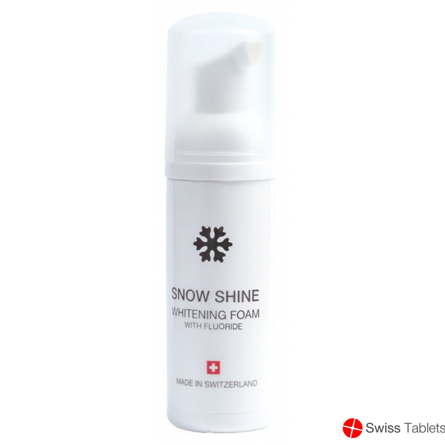 Snow Pearl Snow Shine Whitening Foam Fluorid 50ml buy online