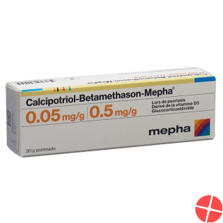 Calcipotriol Betamethason Mepha Salbe Tube 30g