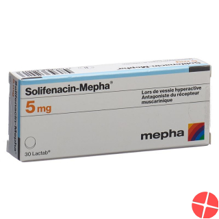 Solifenacin Mepha Lactab 5mg 30 Stück