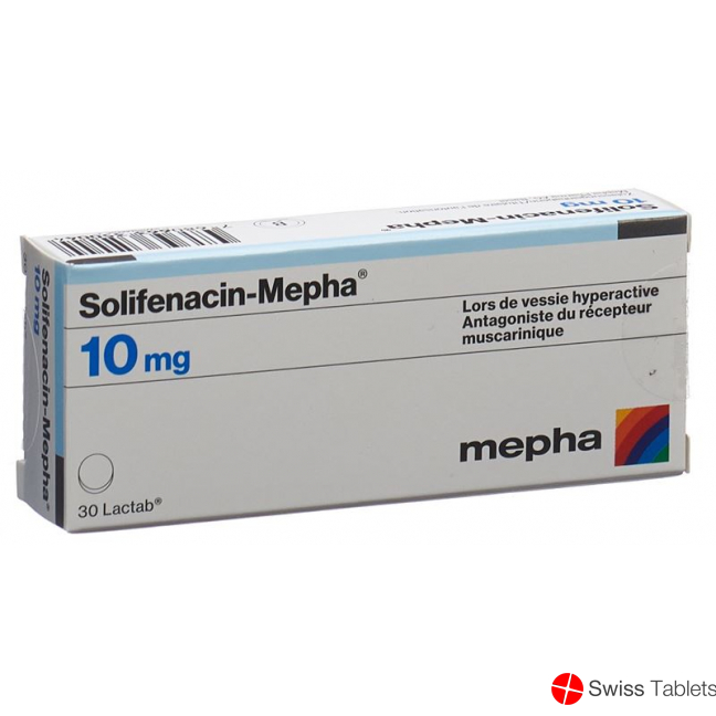 Solifenacin Mepha Lactab 10mg 30 Stück buy online