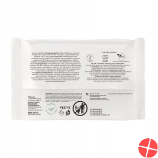 Florena Fermented Skincare Cleansing Wipes 25 Stück