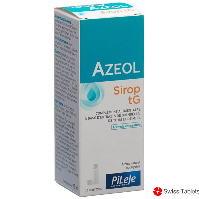 Azeol Tg Sirup Nat Eukalyptus Aroma Flasche 75ml buy online