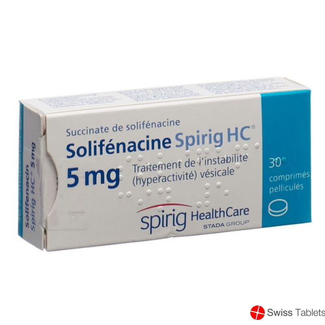 Solifenacin Spirig HC Filmtabletten 5mg 30 Stück buy online