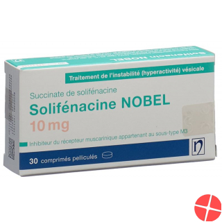 Solifenacin Nobel Filmtabletten 10mg 30 Stück