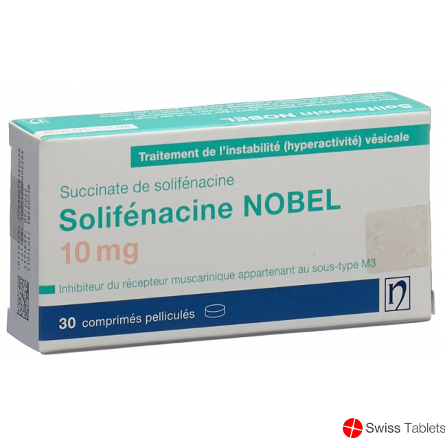 Solifenacin Nobel Filmtabletten 10mg 30 Stück buy online
