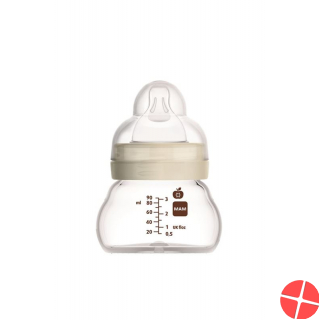 Mam Feel Good Glasflasche 90ml 0+m