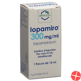 Iopamiro Injektionslösung 300mg/ml 10ml Flasche