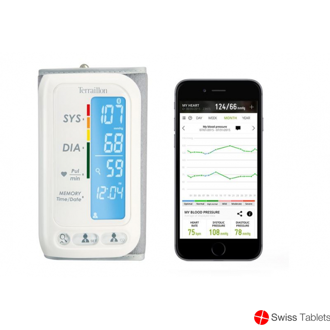 Terraillon Tensiosmart arm blood pressure device buy online