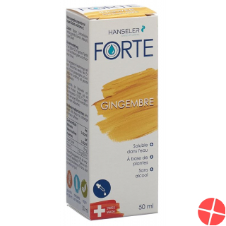 Hänseler Forte Ginger bottle with pipette 50ml